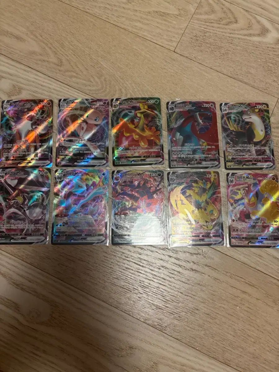 氷姫★必ず！在庫確認の為コメント下さい　904045お急ぎ天板通気穴 ポケットモンスターカード VMAX rrr 10枚 - メルカリ