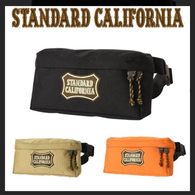 PORTER CALOFORNIA× STANDARD 未使用級　ポーター×スタンダードカリフォルニア　黒　ボディバッグ　コラボ スタンダードカリフォルニア ポーター ✖ バッグ
