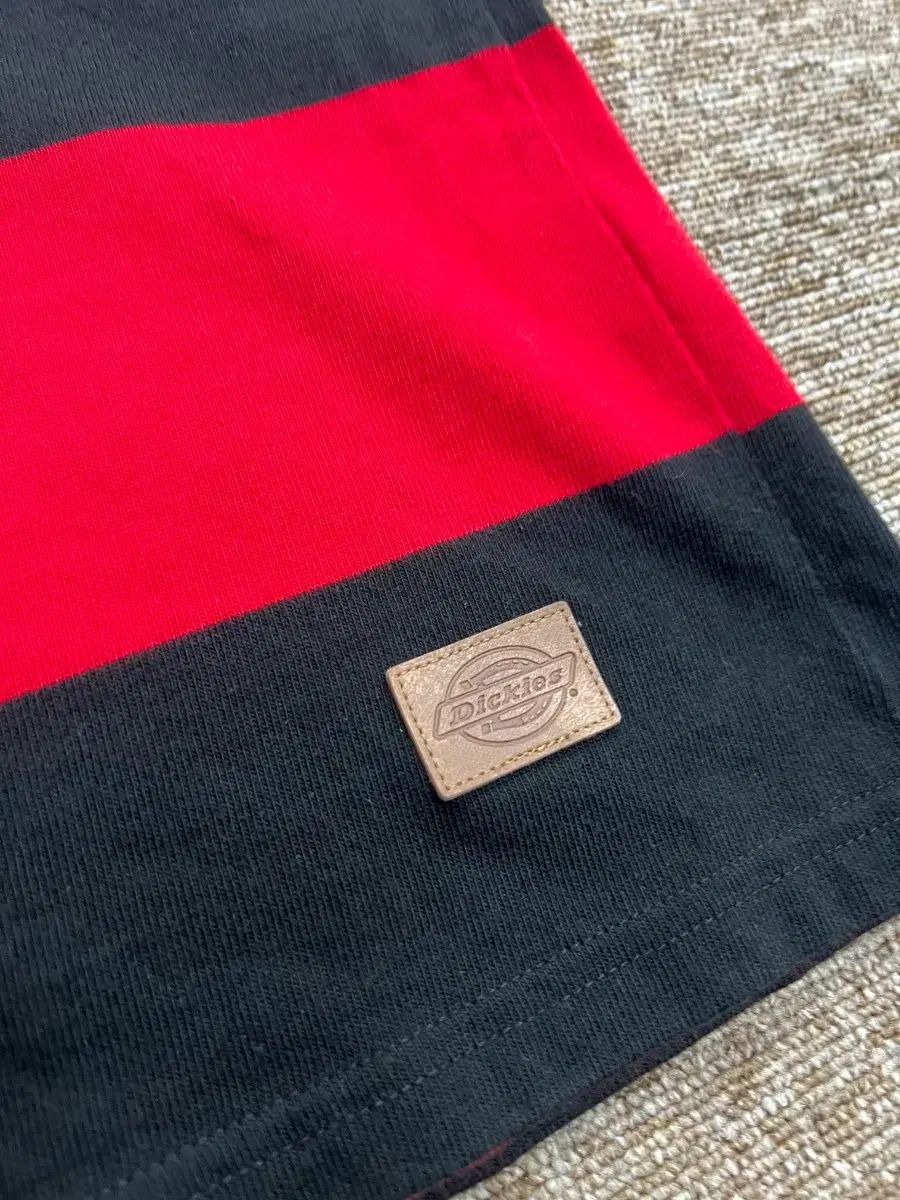 DICKIES ストライプ 半袖Tシャツ XL