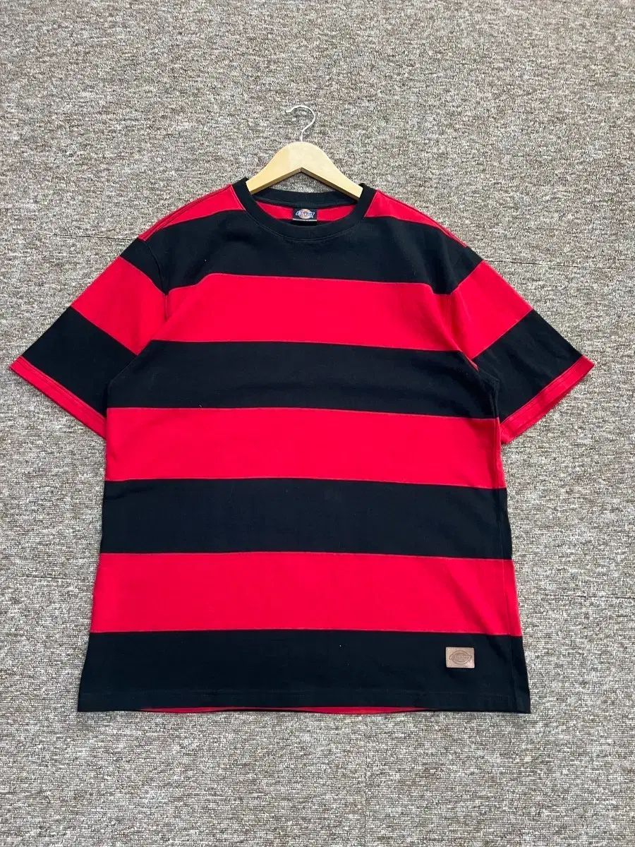 DICKIES ストライプ 半袖Tシャツ XL の商品写真