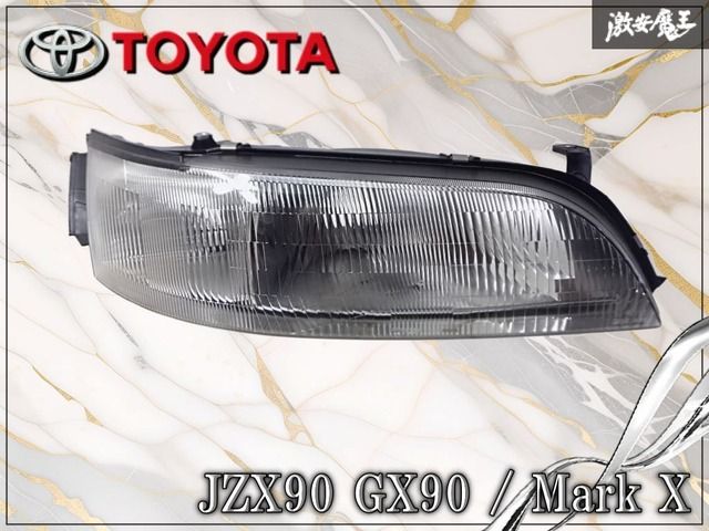 トヨタ 純正 JZX90 GX90 マークⅡ ハロゲン ヘッドライト ヘッドランプ 右 右側 運転席 コーナー付 TOYOTA 22-218 KOITO 棚