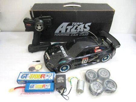 ホビーラジコン×1 GTR プロポ×1 サンワ BLAZER ダメージ有 不動品 ジャンク■