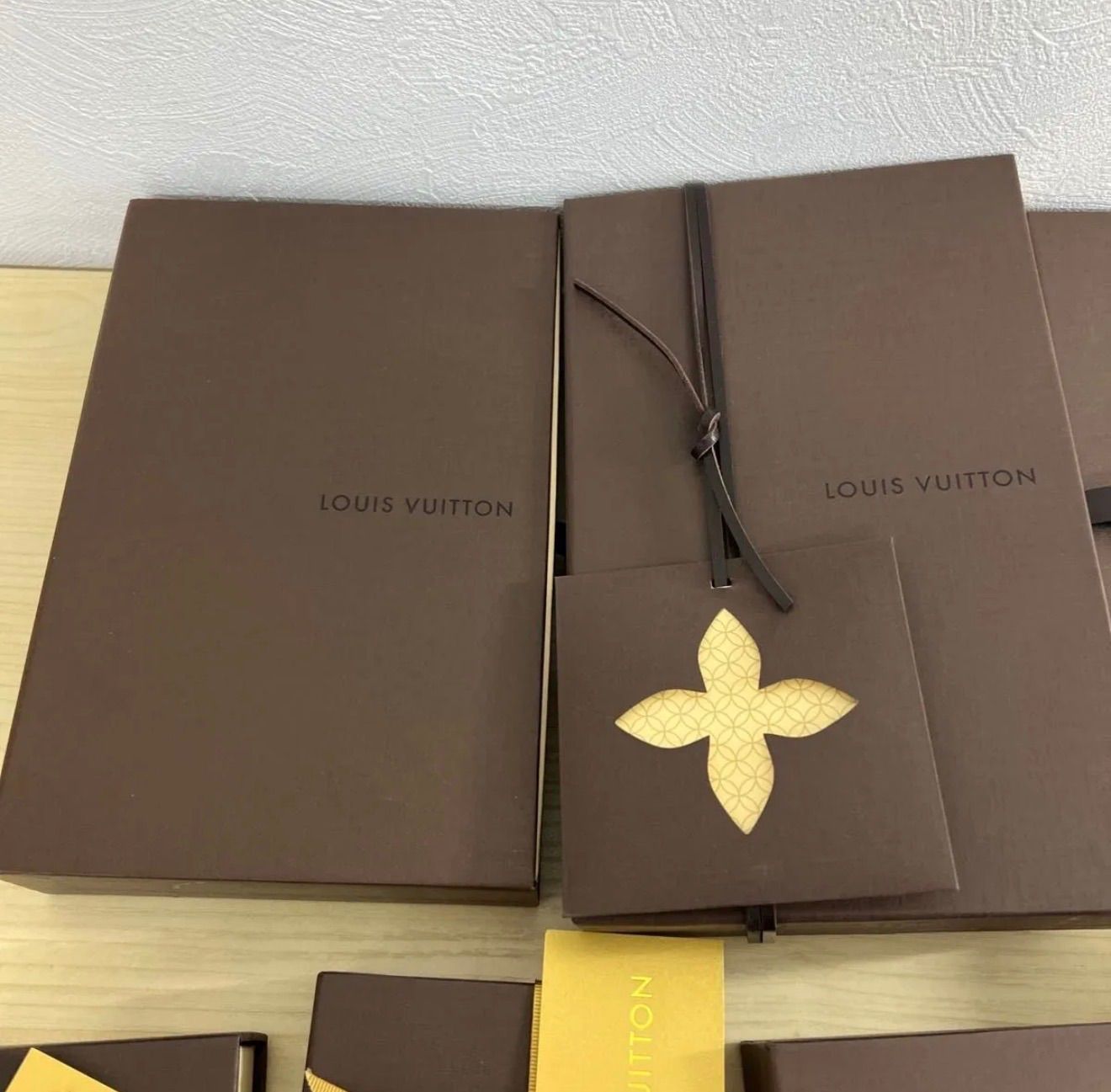 LOUIS VUITTON ルイヴィトン 空箱 ショッパー リボン 布袋 まとめ売り
