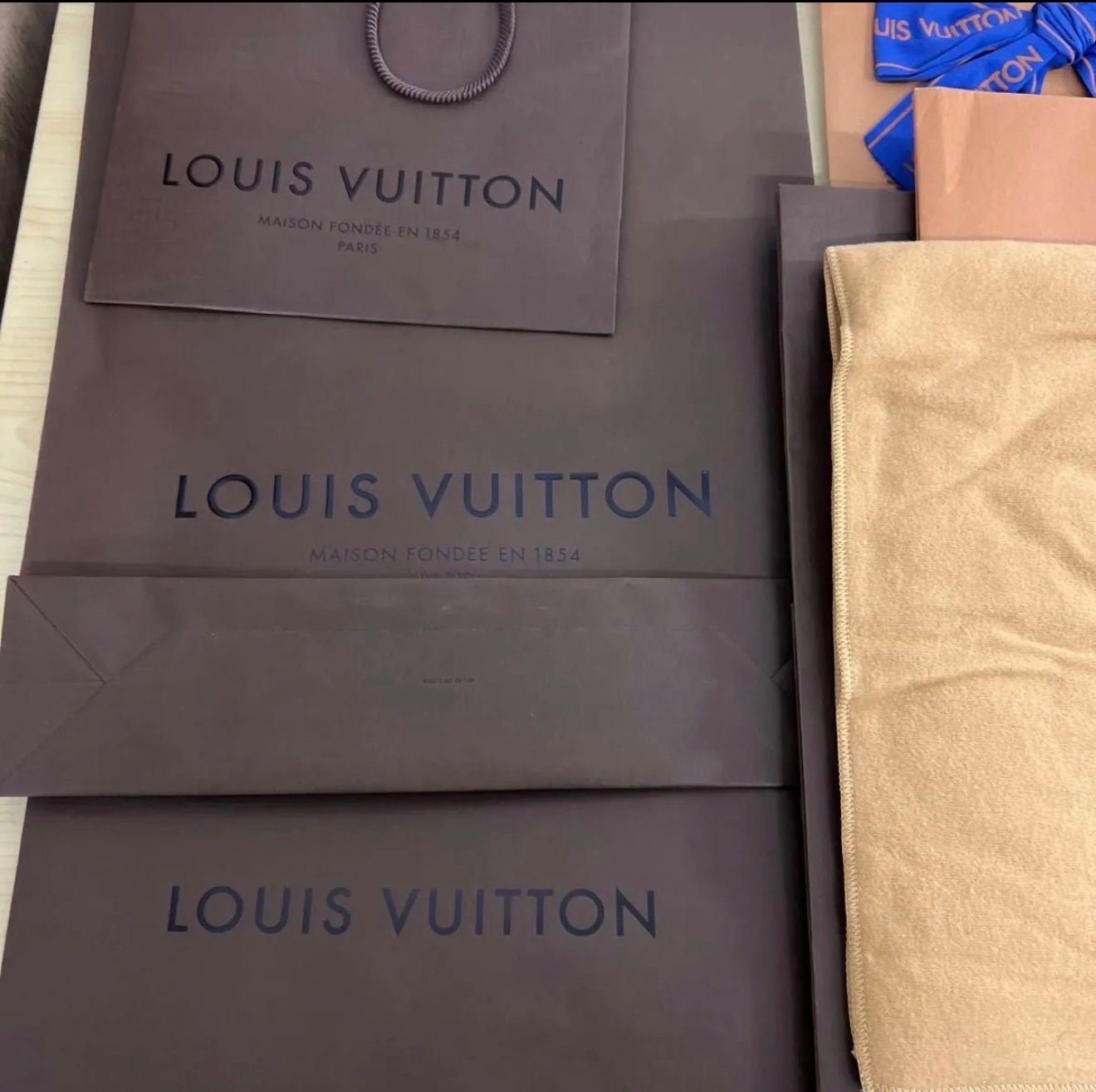 LOUIS VUITTON ルイヴィトン 空箱 ショッパー リボン 布袋 まとめ売り