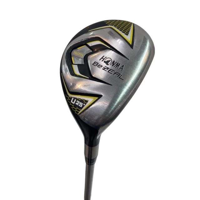 【中古】 本間ゴルフ Be ZEAL 525 25° ユーティリティ UT VIZARD for Be ZEAL(ユーティリティ) (フレックスSR) メンズ 男性用 右利き 右用 Cランク ゴルフクラブ