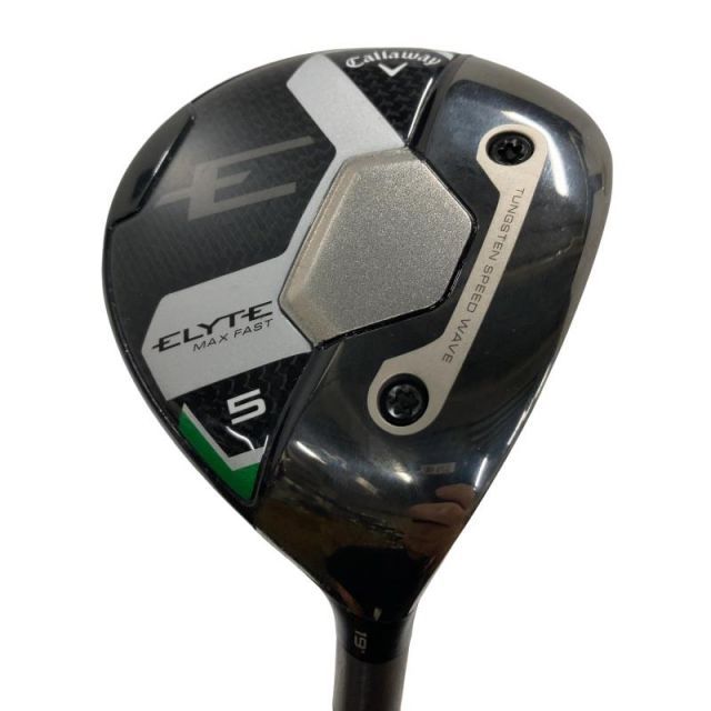 【中古】 キャロウェイ ELYTE MAX FAST 5W フェアウェイウッド FW LIN-Q GREEN 40 for CW(ELYTE FW) (フレックスR) メンズ 男性用 右利き 右用 Cランク ゴルフクラブ