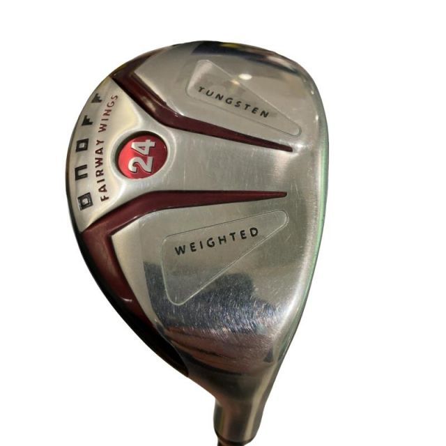 【中古】 ダイワ(グローブライド) ONOFF FAIRWAY WINGS(2014) 24° ユーティリティ UT SMOOTH KICK MP-514U (フレックスR) メンズ 男性用 右利き 右用 Cランク ゴルフクラブ