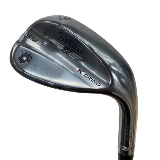 【中古】 タイトリスト VOKEY SPIN MILLED SM6 ツアークロム 60°/12°K ウェッジ WG Dynamic Gold (フレックスS) メンズ 男性用 右利き 右用 Cランク ゴルフクラブ
