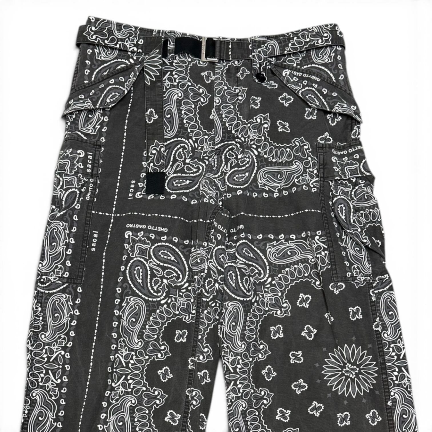 sacai Ghetto Gastro BandanaPrintPullover