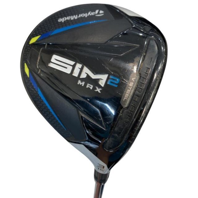【中古】 テーラーメイド SIM2 MAX 3W フェアウェイウッド FW TENSEI BLUE TM50(SIM2 FW) (フレックスS) メンズ 男性用 右利き 右用 Cランク ゴルフクラブ