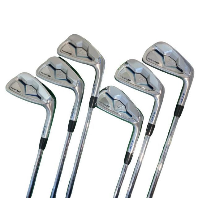 【中古】 ブリヂストン TOUR B X-CBP(2018) 6S アイアンセット IR NS PRO 950GH (フレックスS) メンズ 男性用 右利き 右用 Cランク ゴルフクラブ