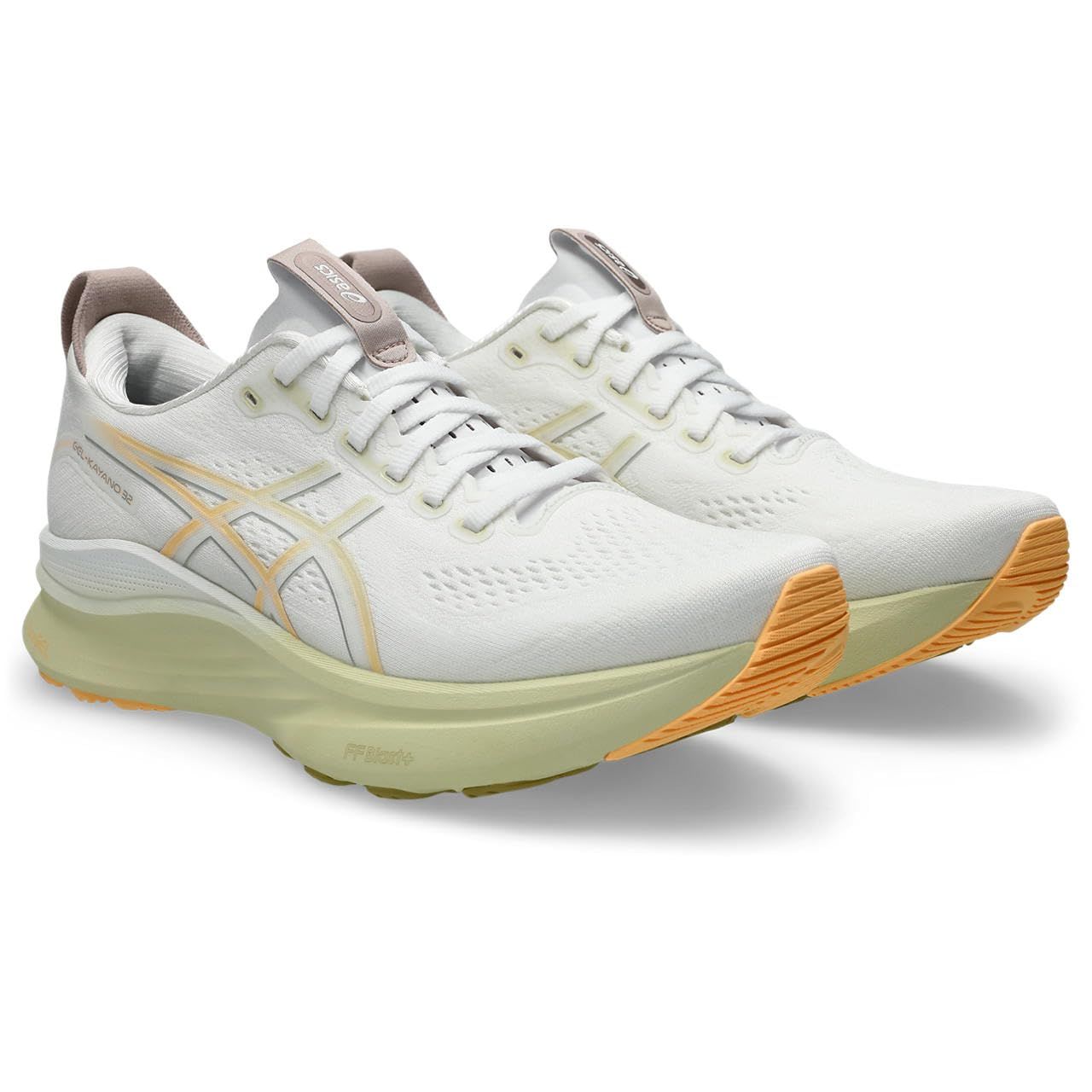 [アシックス] ランニングシューズ GEL-KAYANO 32 1011C054 メンズ 101(ホワイト/オレンジ グロー) 26.0 cm 4E [101(ホワイト/オレンジ グロー)] [26.0 cm 4E] 15,636円