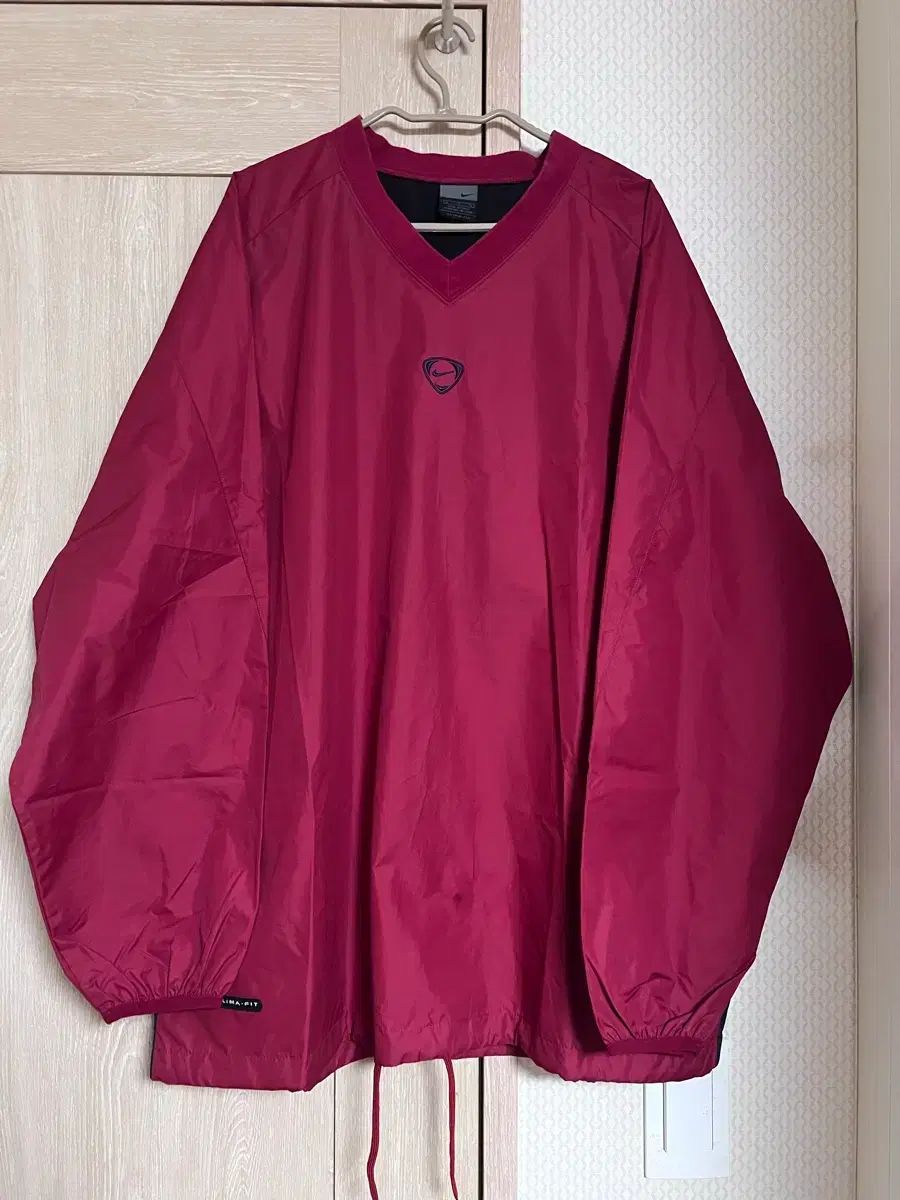 00s NIKE バーガンディ ウォームアップ オールドスクール