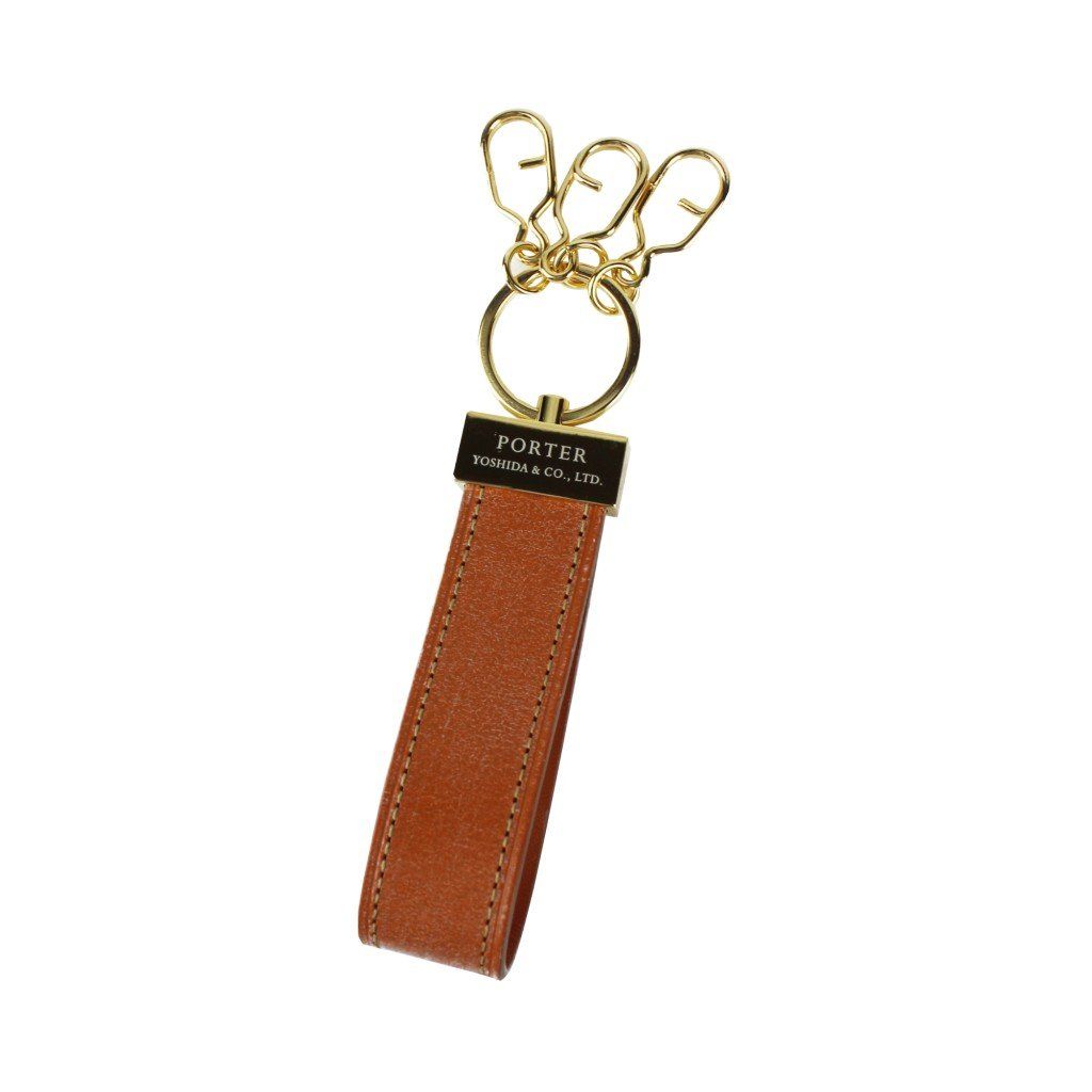 新品 [ポーター]PORTER ビルブライドル BILL BRIDLE キーホルダー 185-02263 ロンドンタン/40