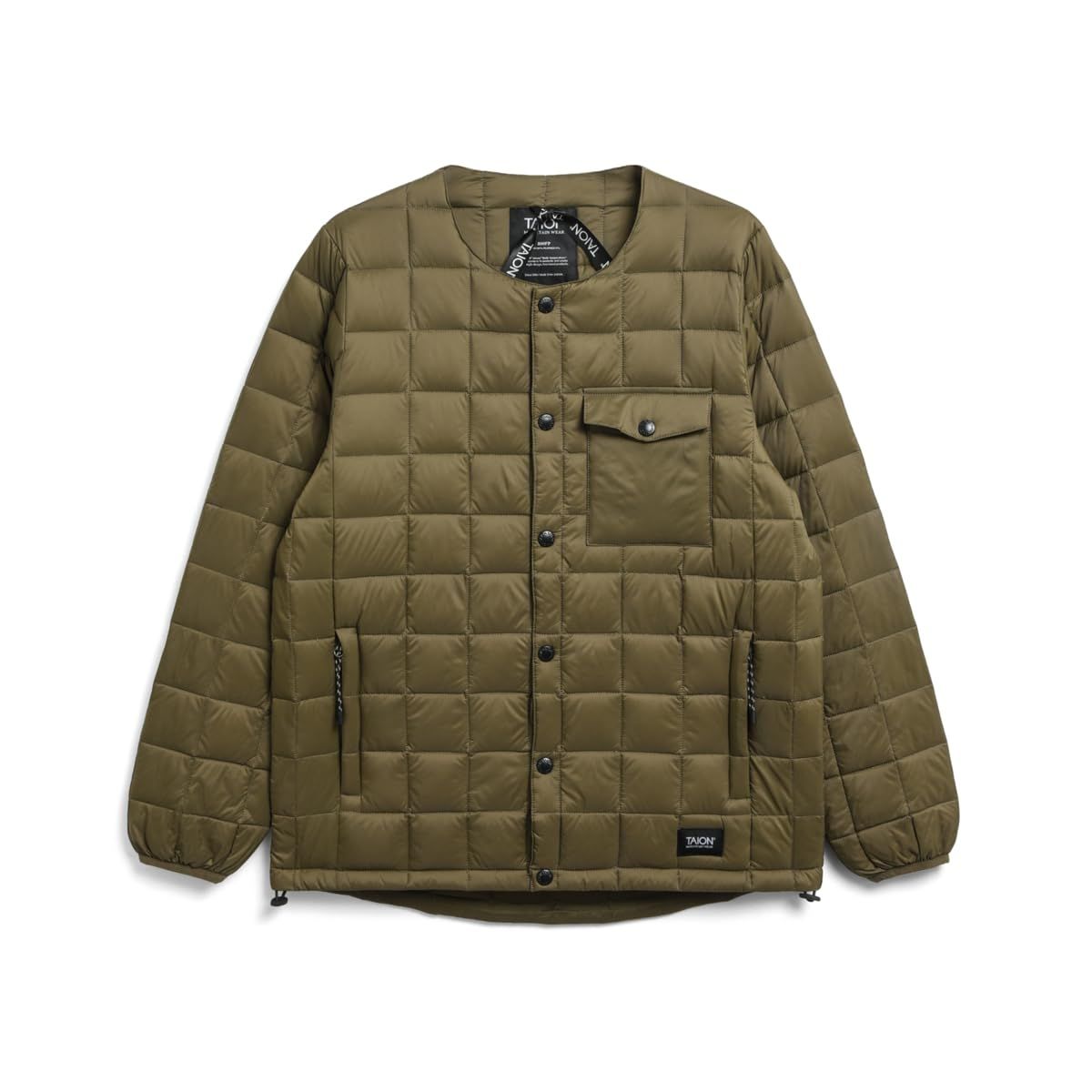 新品 [タイオン] ユニセックス マウンテン クルーネック ダウンジャケット 104BMT