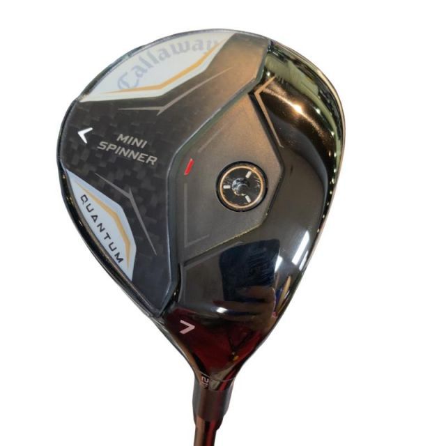 【中古】 キャロウェイ QUANTUM MINI SPINNER 7W フェアウェイウッド FW ATHLEMAX 60(QUANTUM FW) (フレックスS) メンズ 男性用 右利き 右用 Bランク ゴルフクラブ