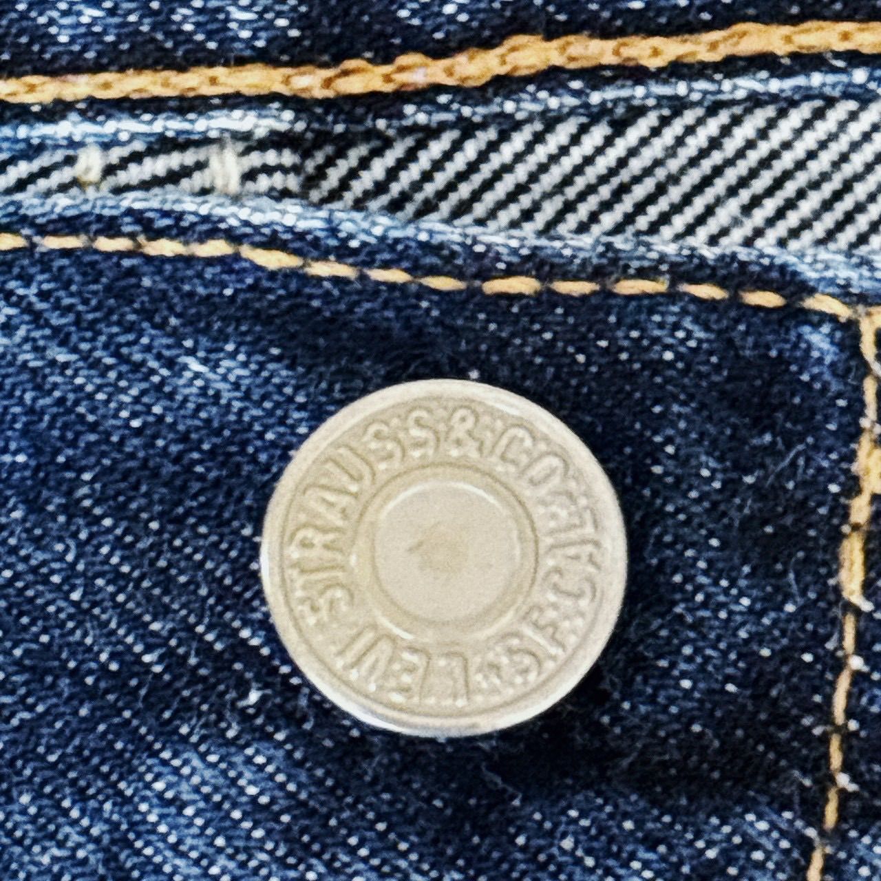 90s USA製 リーバイス 501xx W30 ジーンズ 刻印553 1998年製 USA製