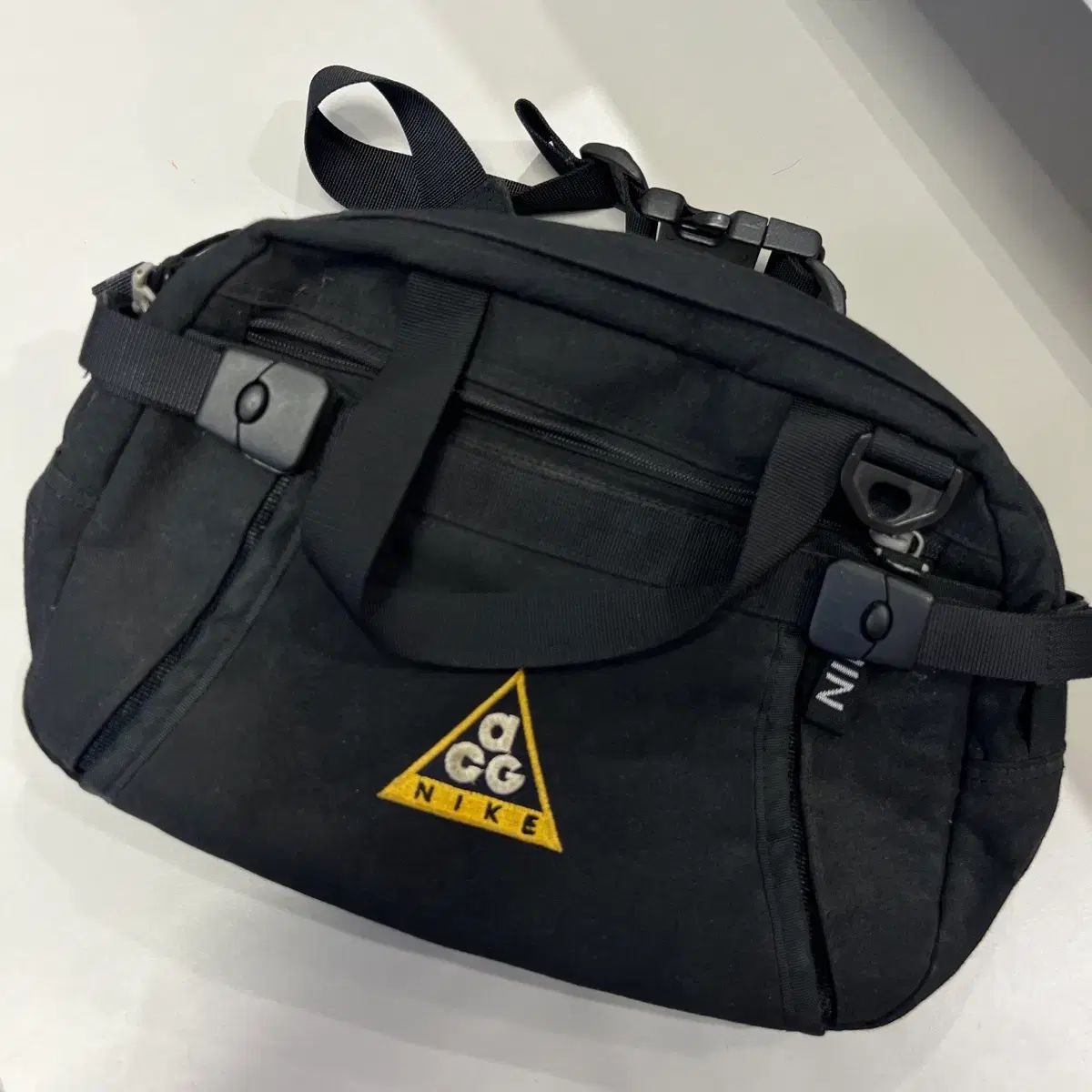 正規品 NIKE ACG オールドスクール ブラック ミニ トートバッグ クロスバッグ