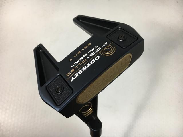 返品OK 【中古ゴルフクラブ】【超美品】オデッセイ Ai-ONE MILLED TRI-BEAM (ミルド トライビーム) SEVEN T パター 2024 STROKE LAB(ストローク ラボ) 90 シャフト パター
