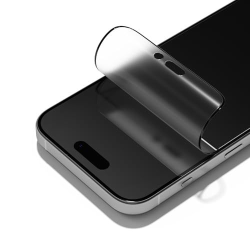 RHINOSHIELD (ライノシールド) iPhone 15 Pro Max 対応3D耐衝撃保護フィルムPRO - マット｜耐衝撃性 耐傷性 静電気防止 ブルーライトカット ガイド枠付属/ 7e55e179