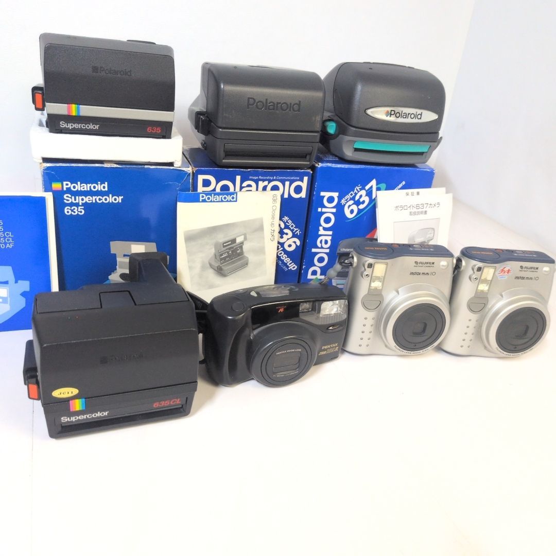 ポラロイドカメラ フィルムカメラ intax mini 7点まとめ