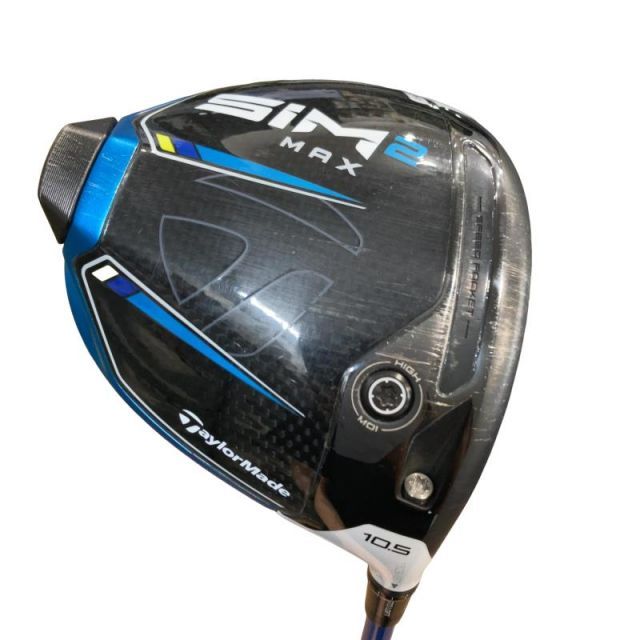 【中古】 テーラーメイド SIM2 MAX 10.5° ドライバー DR 純正特注シャフト (フレックスS) メンズ 男性用 右利き 右用 Cランク ゴルフクラブ