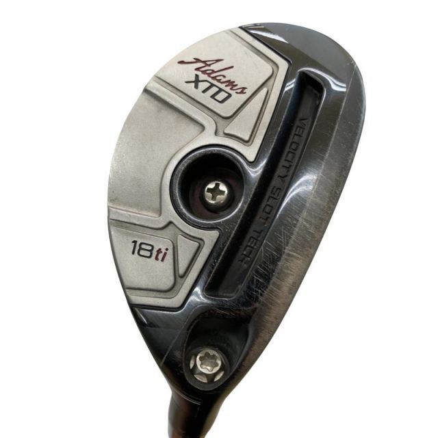 【中古】 アダムスゴルフ Adams XTD ti 18° ユーティリティ UT XTD ti(ユーティリティ) (フレックスR) メンズ 男性用 右利き 右用 Cランク ゴルフクラブ