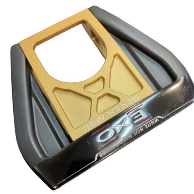 【中古】 オデッセイ EXO SEVEN MINI GOLD 34インチ パター PT STROKE LAB (フレックスその他) メンズ 男性用 右利き 右用 Bランク ゴルフクラブ
