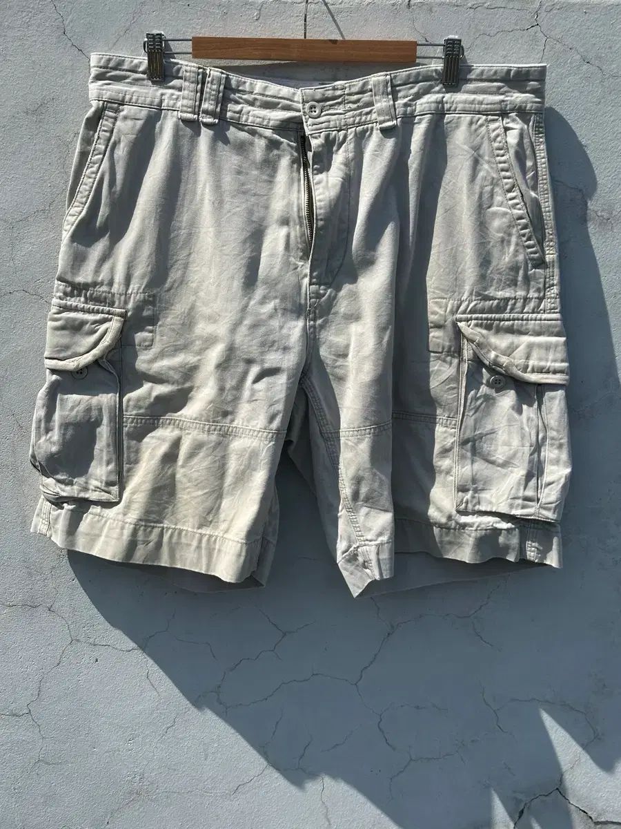 00s ポロラルフローレン アイボリー カーゴ ハーフパンツ