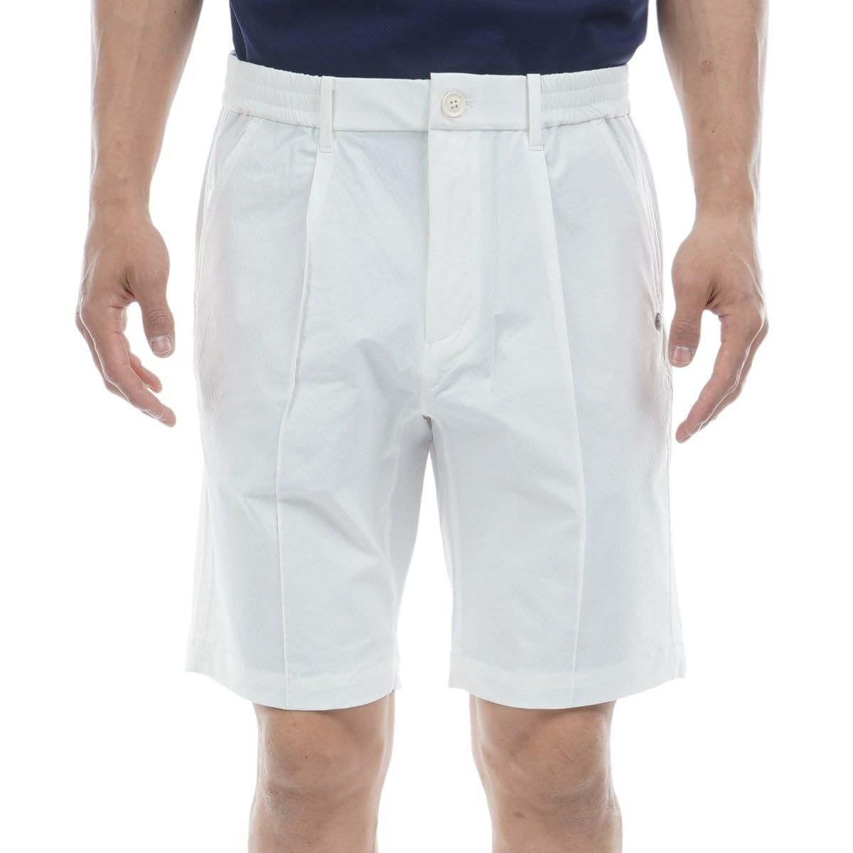 新品 [セントアンドリュース] メンズ ショートパンツ (ストレッチ性・接触冷感) / ゴルフ / 042-5132551 030_ホワイト 3L