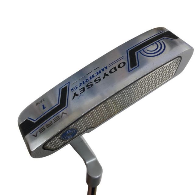 【中古】 オデッセイ WORKS VERSA #1(ブルー) 34インチ パター PT スチール (フレックスその他) メンズ 男性用 右利き 右用 Cランク ゴルフクラブ