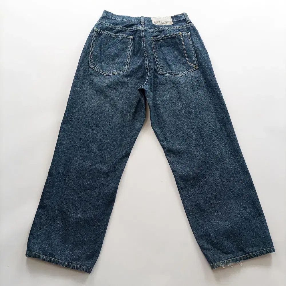NAUTICA(ノーティカ) デニムパンツ サイズ28 ヴィンテージ ストレート ルーズフィット レディース デニムパンツ B0488