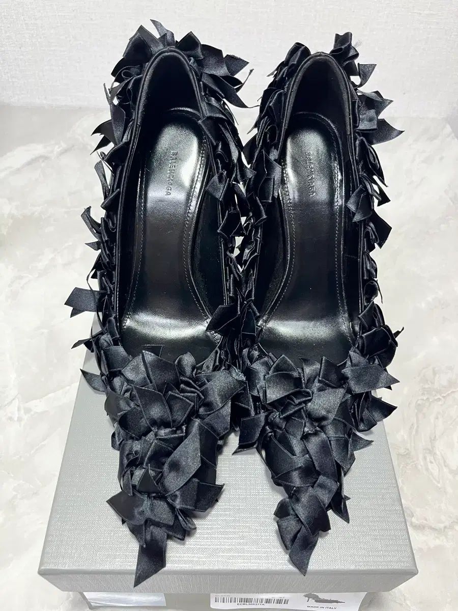 新品)バレンシアガ マリ アントワネット ヒール ブラック 37