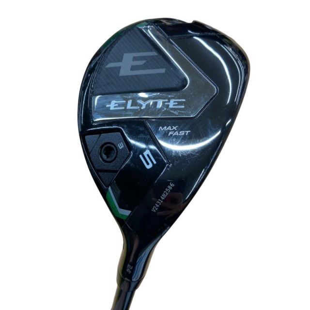 【中古】 キャロウェイ ELYTE MAX FAST U5 ユーティリティ UT LIN-Q GREEN 40 for CW(ELYTE UT) (フレックスR) メンズ 男性用 右利き 右用 Cランク ゴルフクラブ