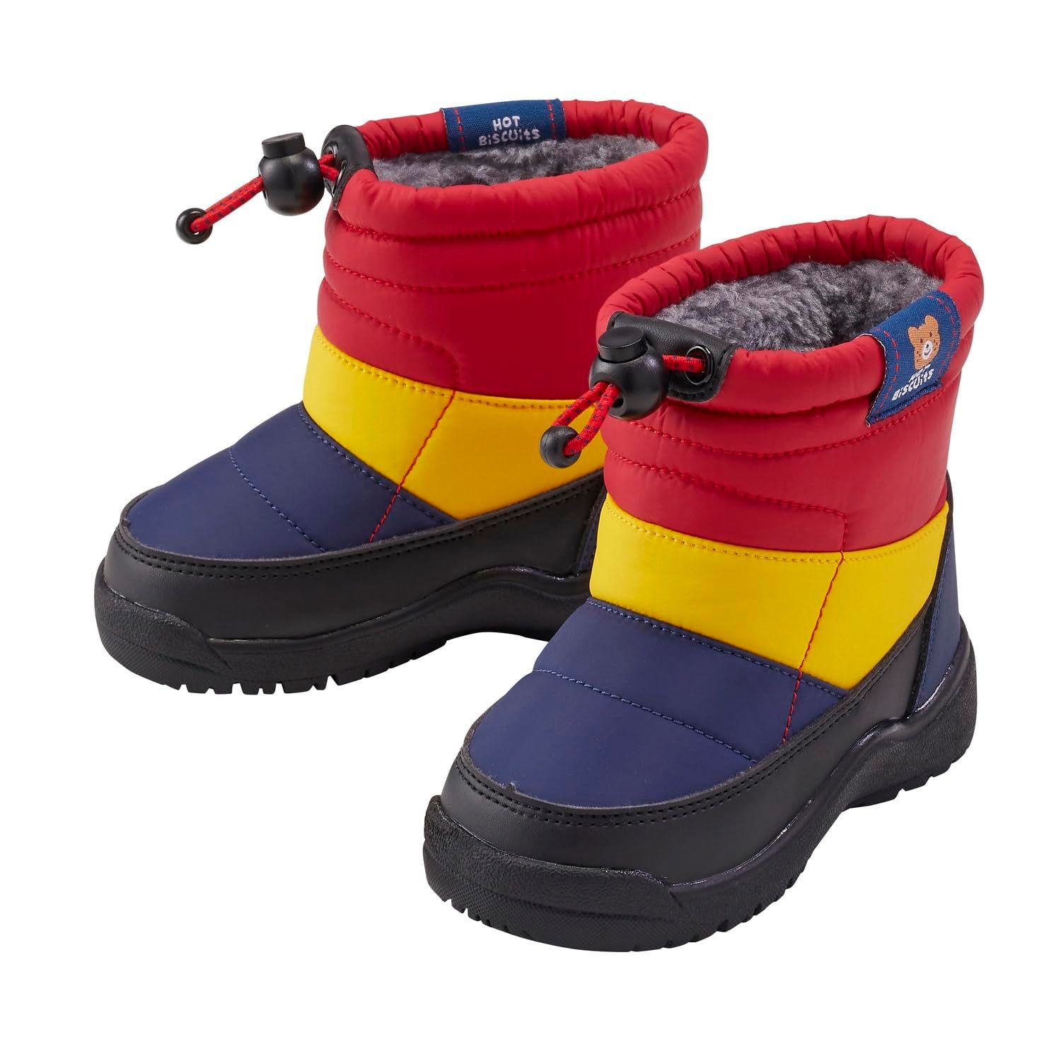 新品 [MIKIHOUSE HOT BISCUITS] [ミキハウス ホットビスケッツ] ブーツ 男の子 女の子 キッズ 子供服 マルチカラー 18cm 73-9401-499