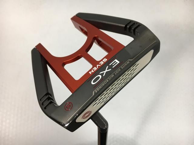 返品OK 【中古ゴルフクラブ】オデッセイ EXO(エクソー) SEVEN(セブン) S パター KBS 120 パター