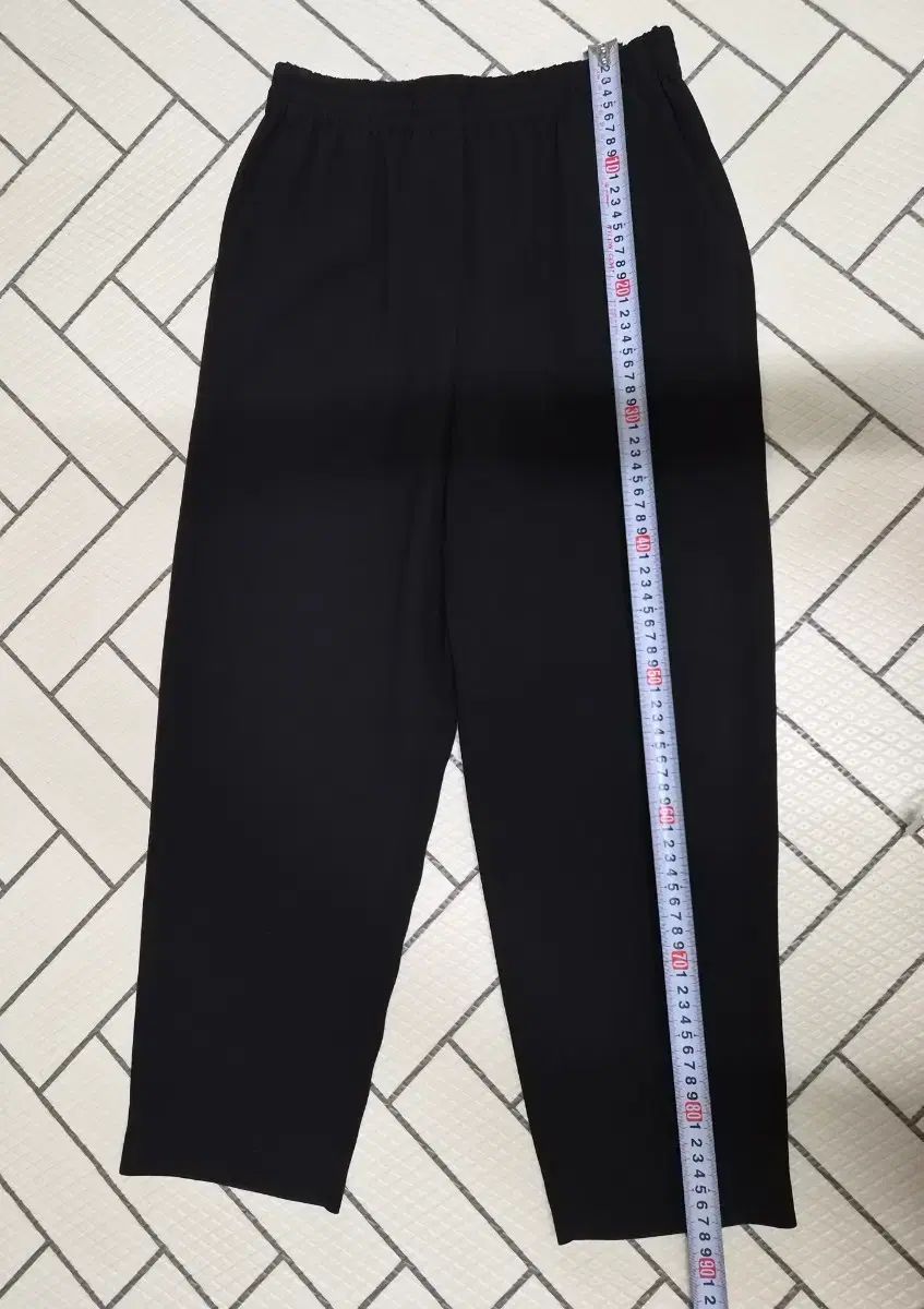 ほぼ新品) タイム (TIME) ブラック バンディング パンツ