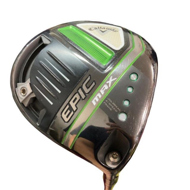 【中古】 キャロウェイ EPIC MAX 10.5° ドライバー DR リシャフト (フレックスその他) メンズ 男性用 右利き 右用 Cランク ゴルフクラブ