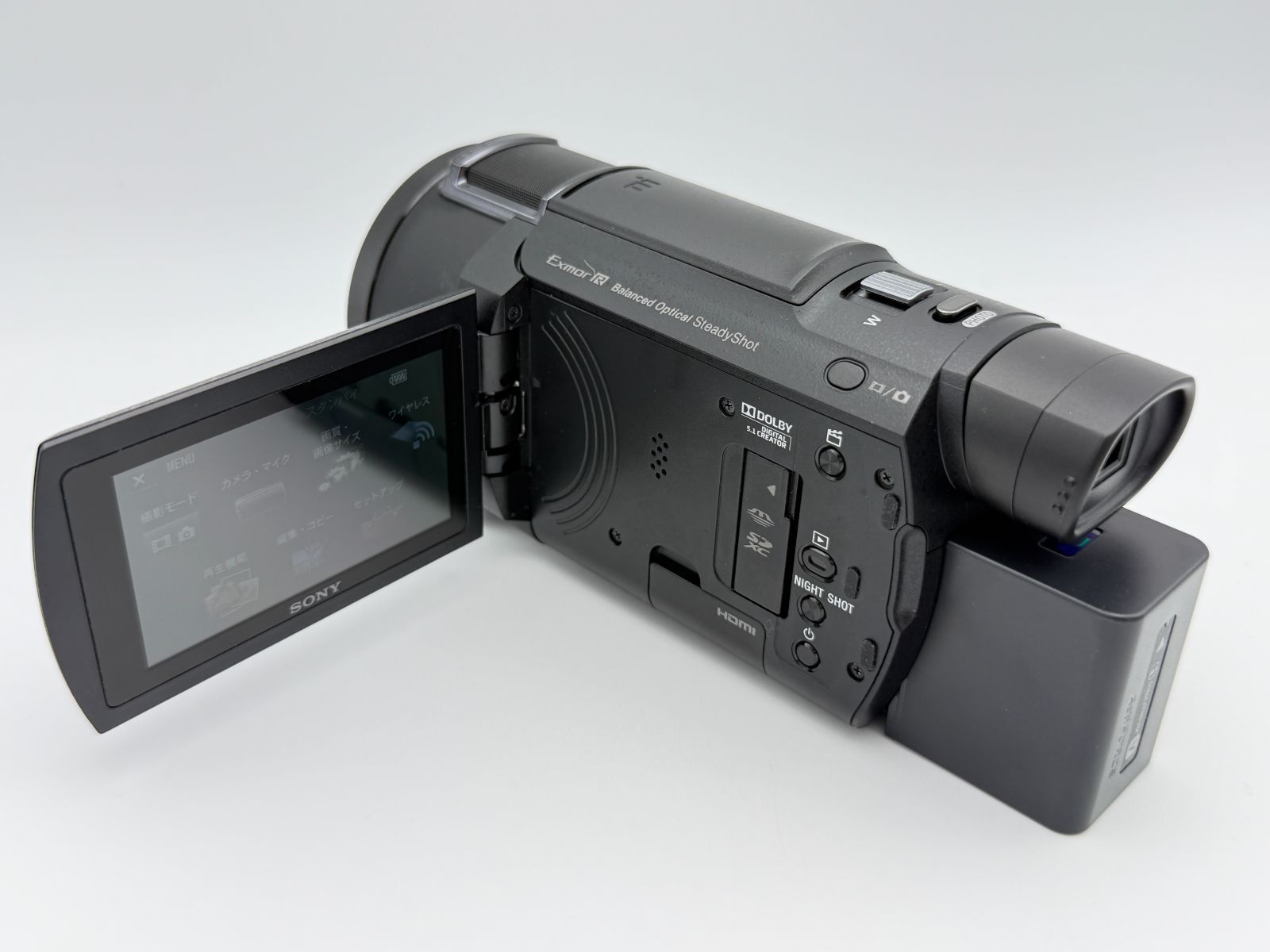 SONY ソニー 4K FDR-AX60 ハンディカム ビデオカメラ - メルカリ