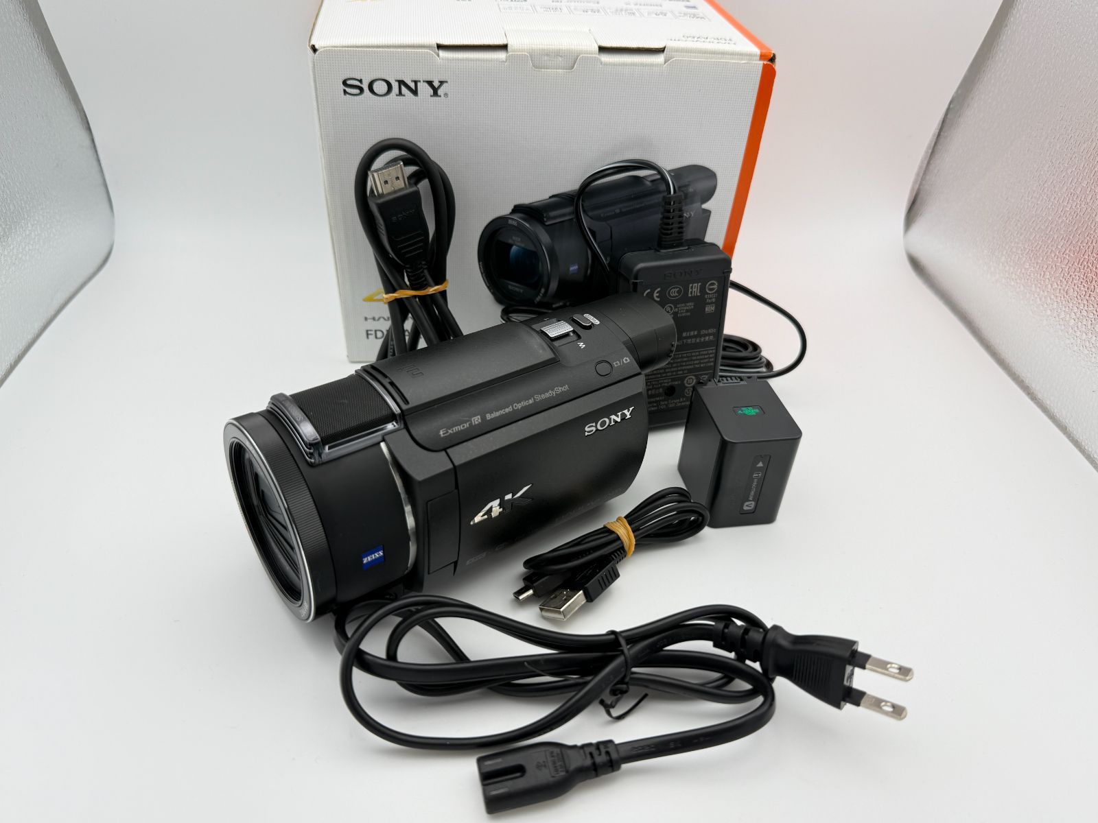 SONY ソニー 4K FDR-AX60 ハンディカム ビデオカメラ - メルカリ