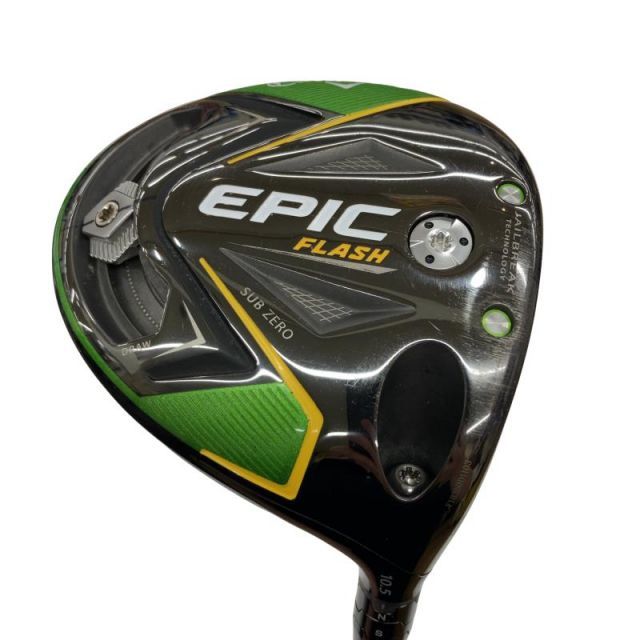 【中古】 キャロウェイ EPIC FLASH SUBZERO 10.5° ドライバー DR Tour AD SZ(ドライバー) (フレックスS) メンズ 男性用 右利き 右用 Cランク ゴルフクラブ