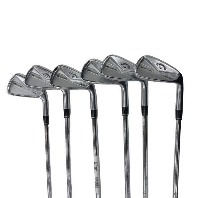 【中古】 キャロウェイ X FORGED STAR(2024) 6S アイアンセット IR NS PRO MODUS3 TOUR105 (フレックスS) メンズ 男性用 右利き 右用 Cランク ゴルフクラブ