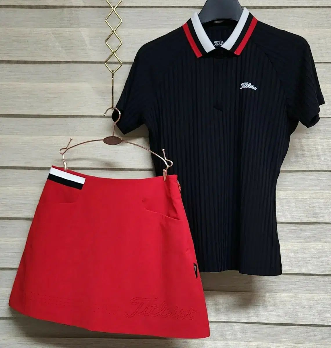 Titleist(タイトリスト) Tシャツ スカート セット 在庫処分／新品同様／店舗購入 正規品／傷なし