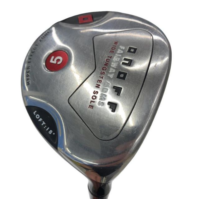【中古】 ダイワ(グローブライド) ONOFF ARMS(2008) 5W フェアウェイウッド FW リシャフト (フレックスその他) メンズ 男性用 右利き 右用 Cランク ゴルフクラブ