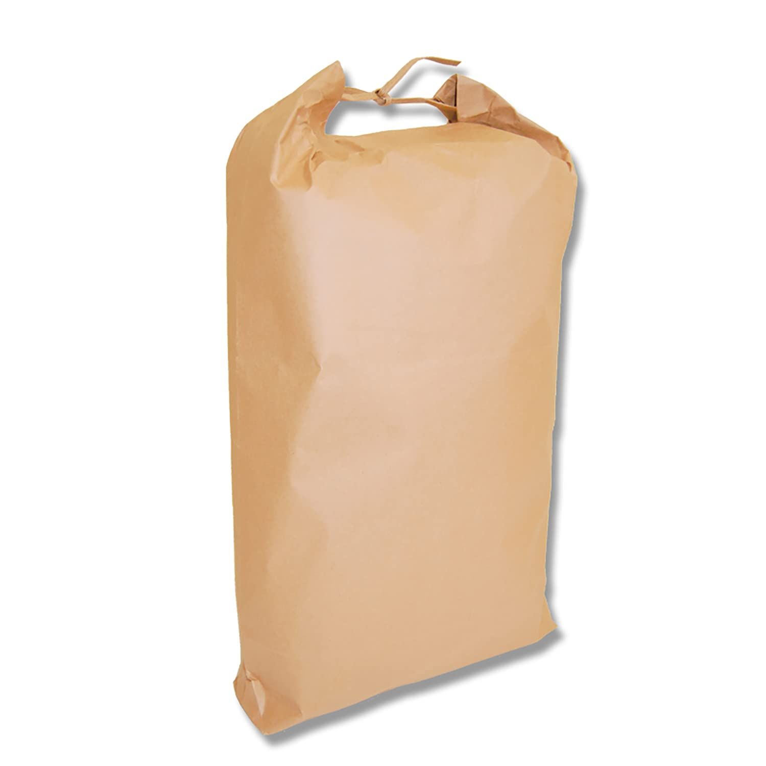 新品 【ケース販売】米袋 舟底タイプ バンド付 窓無 10KG 未晒 無地 004193039 1ケース(100枚入)