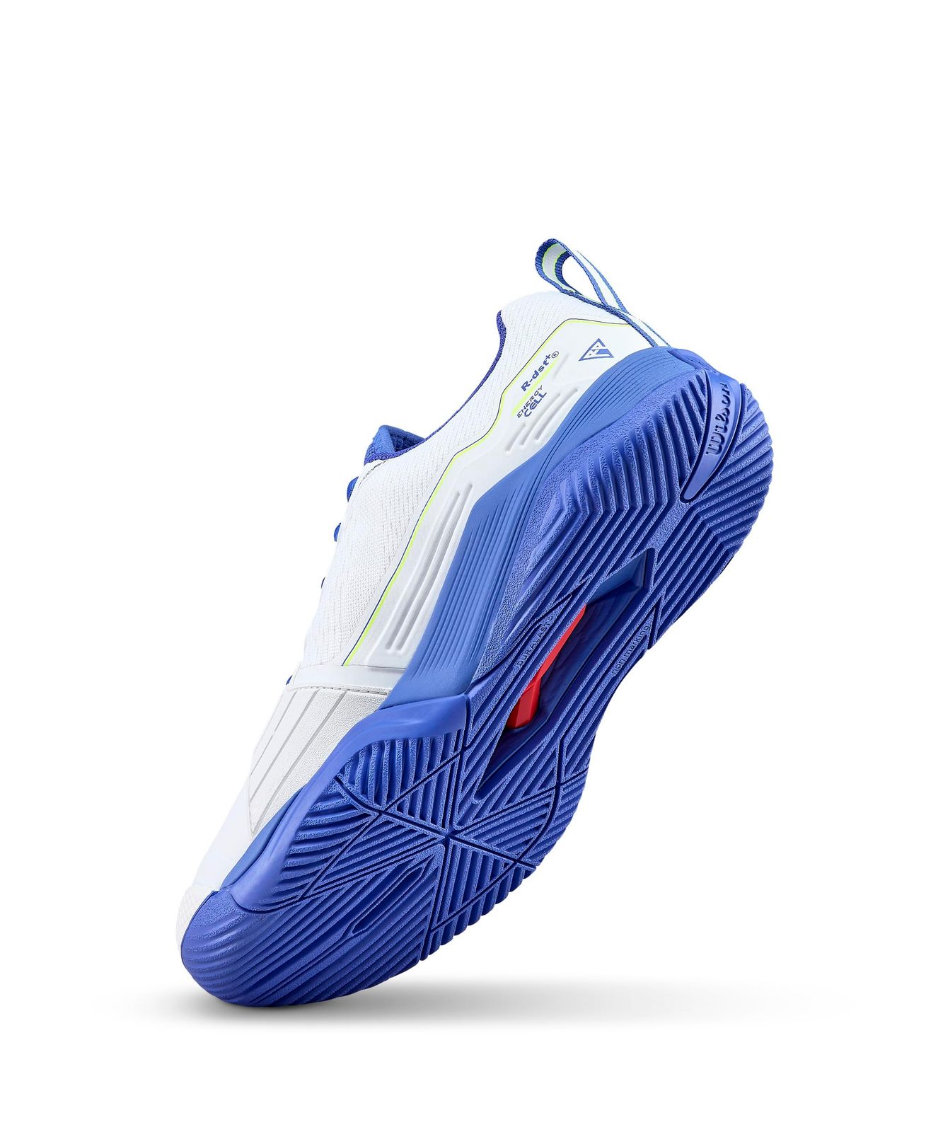 新品 [ウイルソン] テニスシューズ WRS336680U090 RUSH PRO 4.5 White/Amparo Blue/Sfty Yell 27.0 cm