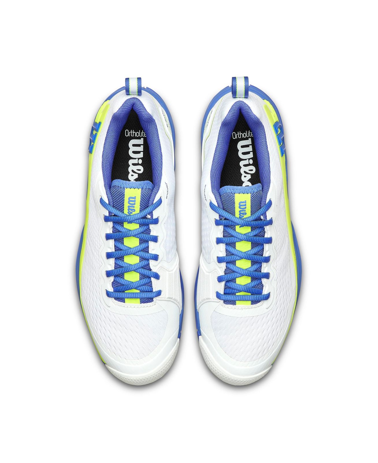 新品 [ウイルソン] テニスシューズ WRS336680U090 RUSH PRO 4.5 White/Amparo Blue/Sfty Yell 27.0 cm