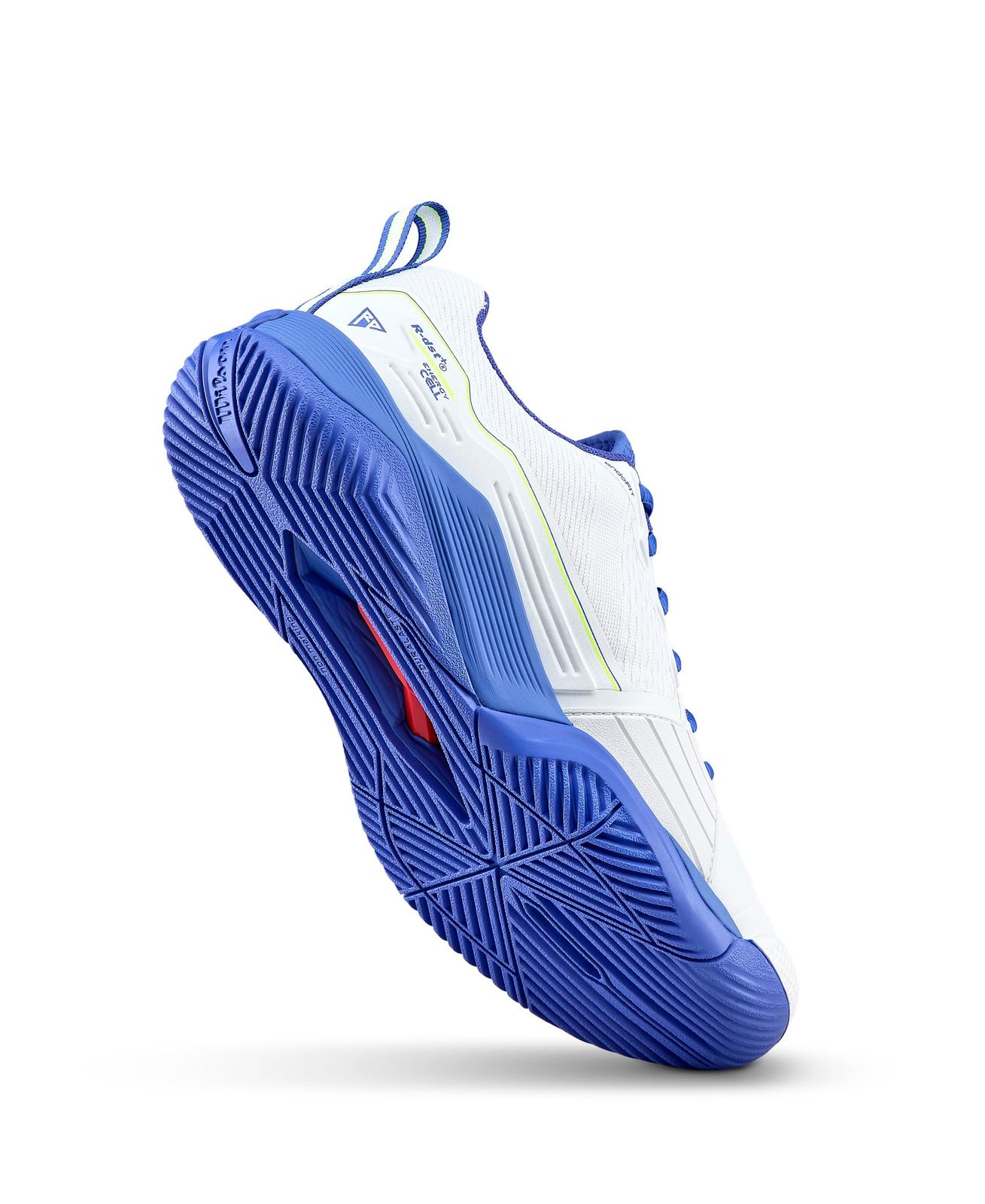 新品 [ウイルソン] テニスシューズ WRS336680U090 RUSH PRO 4.5 White/Amparo Blue/Sfty Yell 27.0 cm