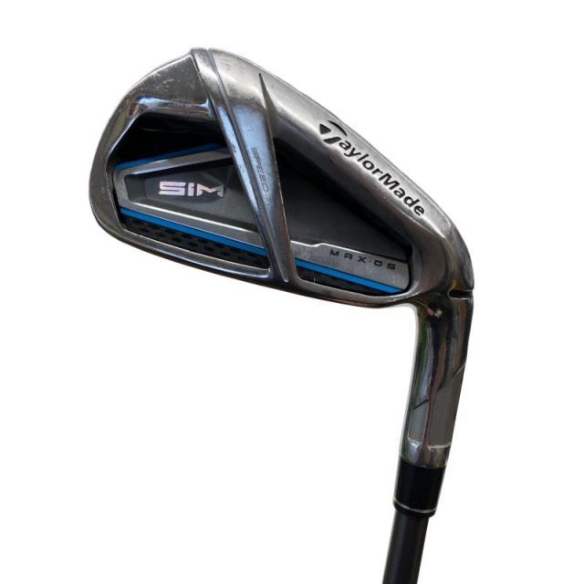 【中古】 テーラーメイド SIM MAX・OS #5 単品アイアン LI TENSEI BLUE TM60(IR) (フレックスR) メンズ 男性用 右利き 右用 Cランク ゴルフクラブ