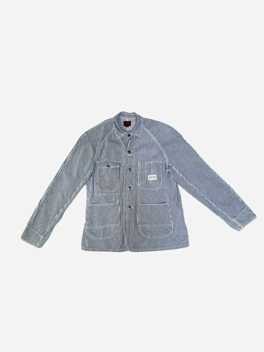 ヴィンテージ CAB CLOTHING ヒッコリー チョア ストライプ ジャケット L